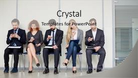  Presentation with partners - PPT theme enhanced with partners using their mobile phone background and a light gray colored foreground