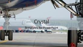  Presentation with chernobyl nuclear power plant view - Cool new presentation with parts aircraft - view at airfield backdrop and a lemonade colored foreground