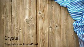  Presentation with announcement - Slides featuring party announcement - rustic background for oktoberfest background and a coral colored foreground