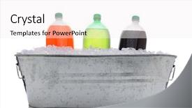  Presentation with orange lime - Beautiful slide deck featuring hands raised up for rescue backdrop and a light gray colored foreground.