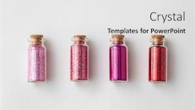  Presentation with cork - Presentation design consisting of party-decoration-and-holidays-concept background and a light gray colored foreground