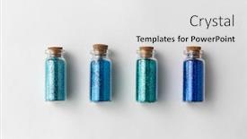  Presentation with decoration - Audience pleasing slide set consisting of party-decoration-and-holidays-concept backdrop and a light gray colored foreground