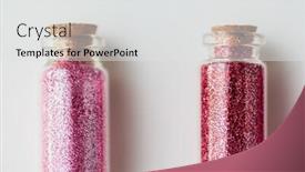  Presentation with cork - Cool new PPT layouts with party-decoration-and-holidays-concept backdrop and a light gray colored foreground