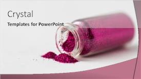  Presentation with pink white - Presentation enhanced with party-decoration-and-holidays-concept background and a white colored foreground