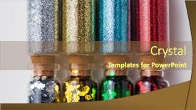  Presentation with holidays - Amazing presentation theme having party-decoration-and-holidays-concept backdrop and a tawny brown colored foreground