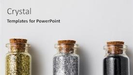  Presentation with gold silver - PPT theme consisting of party-decoration-and-holidays-concept background and a white colored foreground