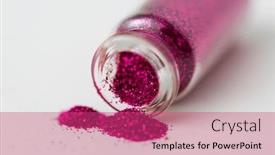  Presentation with pink white - Audience pleasing presentation theme consisting of party-decoration-and-holidays-concept backdrop and a red colored foreground