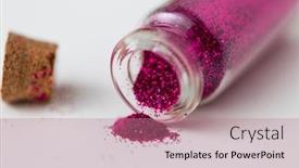  Presentation with cork - Slide set with party-decoration-and-holidays-concept background and a coral colored foreground