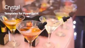  Presentation with cigarettes - Theme consisting of pipettes and liquid for electronic background and a  colored foreground