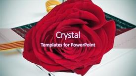  Presentation with give - Presentation theme enhanced with  background and a  colored foreground