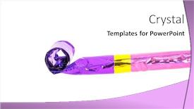  Presentation with party - Audience pleasing slide deck consisting of party-horn-isolated-on-white backdrop and a white colored foreground