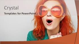  Presentation with party time - Presentation with party-image-playful-young-women background and a lemonade colored foreground