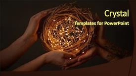  Presentation with black men - Cool new PPT layouts with party list - bright garlands decorating a wreath backdrop and a wine colored foreground