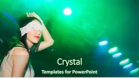  Presentation with political parties - Audience pleasing presentation consisting of party pj - nightclub parties girl dancing backdrop and a  colored foreground