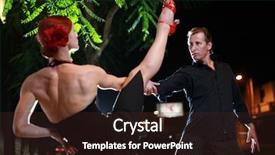  Presentation with dance beautiful couple dancing ballroom - Cool new presentation with party tango - couple dancing hot latin dance backdrop and a wine colored foreground
