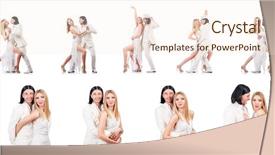  Presentation with dancing - Theme having party tango - pair dancing dances isolated background and a cream colored foreground