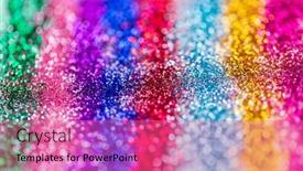  Presentation with holidays - Cool new presentation design with party-texture-and-holidays-concept backdrop and a coral colored foreground