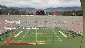  Presentation with lions - Audience pleasing presentation theme consisting of pasadena-ca-jan-2 backdrop and a gray colored foreground