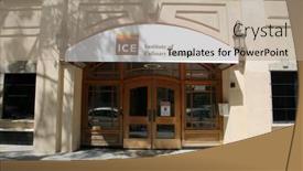  Presentation with culinary - Presentation design consisting of pasadena-ca-march-26-2021 background and a coral colored foreground