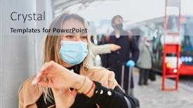  Presentation with commuter - Slide deck consisting of passenger-as-a-commuter background and a lemonade colored foreground