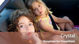  Presentation with candy cane - Colorful theme enhanced with passenger cars - little girls inside car eating backdrop and a coral colored foreground