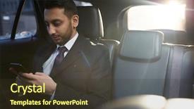  Presentation with eastern - Presentation having passenger cars - portrait of handsome middle-eastern businessman background and a tawny brown colored foreground