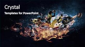  Presentation with passion - PPT layouts consisting of passion and dynamics background and a black colored foreground