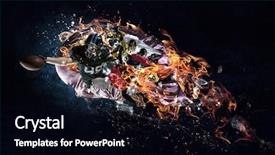  Presentation with passion - Beautiful presentation theme featuring passion and dynamics backdrop and a black colored foreground