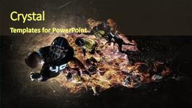  Presentation with passion - Slide deck consisting of passion and dynamics background and a tawny brown colored foreground