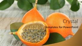  Presentation with passion - Slide deck with franciscan - convention - 15th century convent background and a teal colored foreground