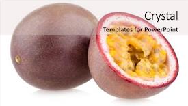  Presentation with passion fruit - Cool new theme with passion fruits backdrop and a lemonade colored foreground