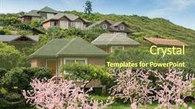  Presentation with new home - Audience pleasing PPT theme consisting of  backdrop and a  colored foreground