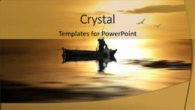  Presentation with past present future - Colorful slide set enhanced with past living in the present backdrop and a yellow colored foreground