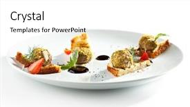  Presentation with liver - Amazing presentation theme having past simple - toasted bread with liver pate backdrop and a  colored foreground