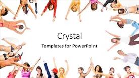  Presentation with team work - Beautiful slide set featuring frame work business idea backdrop and a  colored foreground