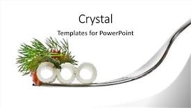  Presentation with pasta sauce - PPT theme featuring pasta rice flour with tomato background and a white colored foreground