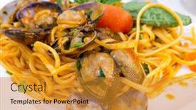  Presentation with clam - 