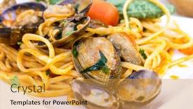  Presentation with clam - 