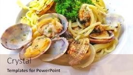  Presentation with clam - 