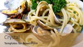  Presentation with clam - 