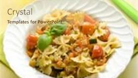  Presentation with carrots - Amazing presentation theme having pasta with fresh tomatoes zucchinis and carrots selective focus backdrop and a cream colored foreground