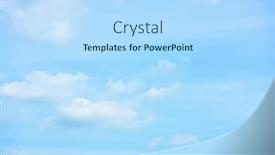  Presentation with pastel - Cool new slide set with pastel-blue-sky-with-clouds backdrop and a light blue colored foreground