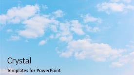  Presentation with pastel - Presentation having pastel blue sky with white background and a light blue colored foreground