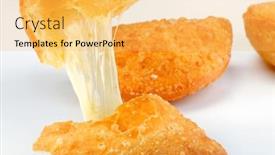  Presentation with pastel - Cool new presentation with bakery empanada - pastel - brazilian pastry backdrop and a yellow colored foreground