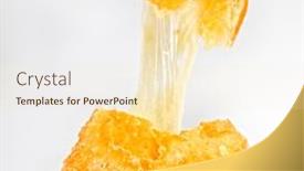  Presentation with pastel - PPT layouts with pastel-brazilian-snack-traditional-brazilian background and a cream colored foreground