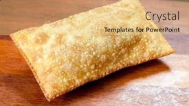  Presentation with snack - Cool new presentation design with pastel-brazilian-snack-traditional-brazilian backdrop and a lemonade colored foreground