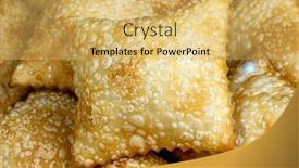  Presentation with snack - Presentation theme featuring pastel-brazilian-snack-traditional-brazilian background and a yellow colored foreground