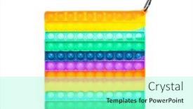  Presentation with pastel color - PPT layouts featuring pastel-color-sensory-pop background and a seafoam green colored foreground