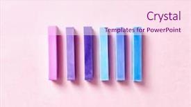  Presentation with pastel color - PPT layouts featuring pastel color sticks on pink background and a pink colored foreground