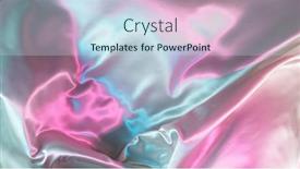  Presentation with pastel color - PPT layouts consisting of pastel-color-transparent-silk-fabric background and a sky blue colored foreground